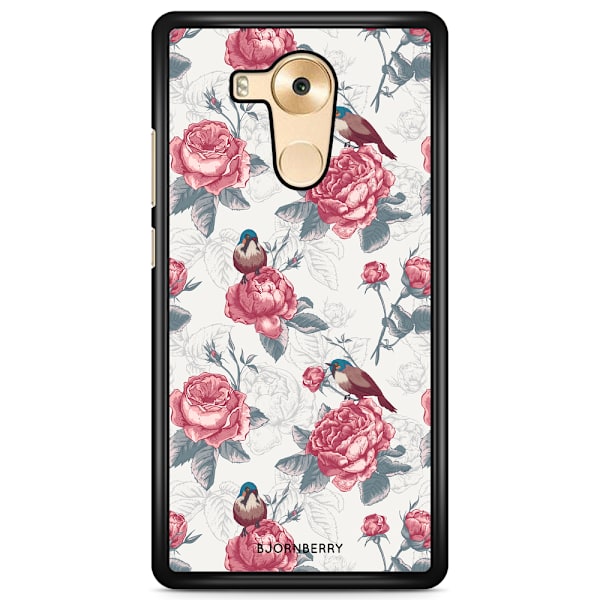 Bjornberry Skal Huawei Mate 8 - Rosor & Fåglar