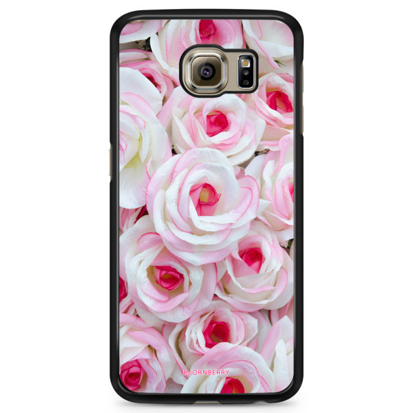 Bjornberry Skal Samsung Galaxy S6 Edge - Rosa Rosor