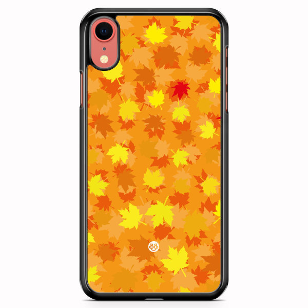 Bjornberry Skal iPhone XR - Orange/Röda Löv