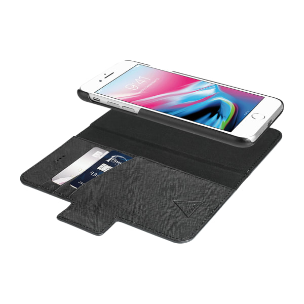 Naive iPhone 8 Plånboksfodral  - Lila Marmor