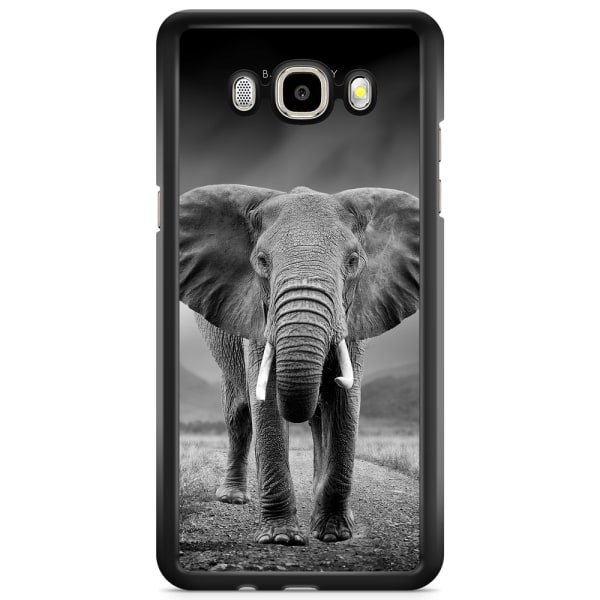 Bjornberry Skal Samsung Galaxy J5 (2015) - Svart/Vit Elefant