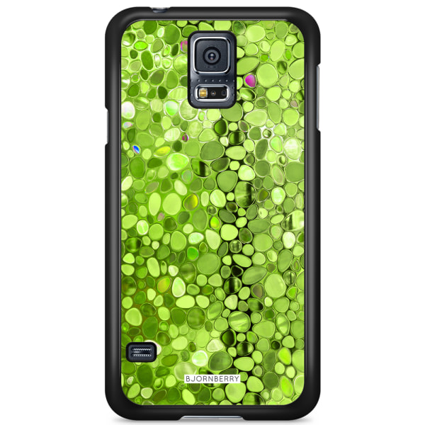 Bjornberry Skal Samsung Galaxy S5 Mini - Stained Glass Grön