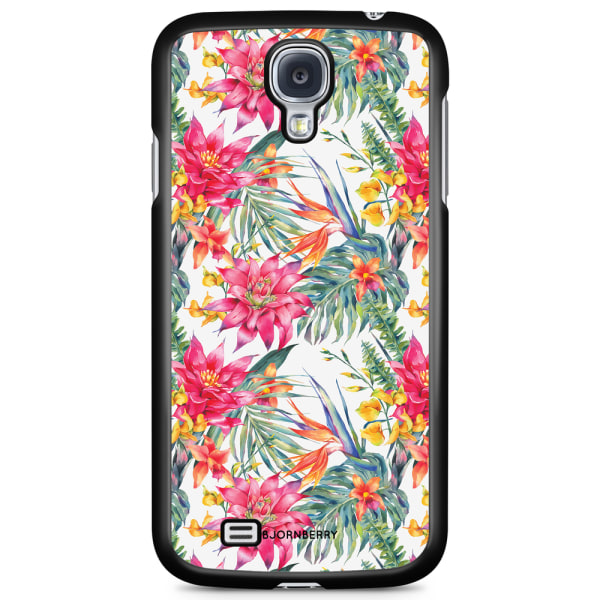 Bjornberry Skal Samsung Galaxy S4 - Exotiska Blommor
