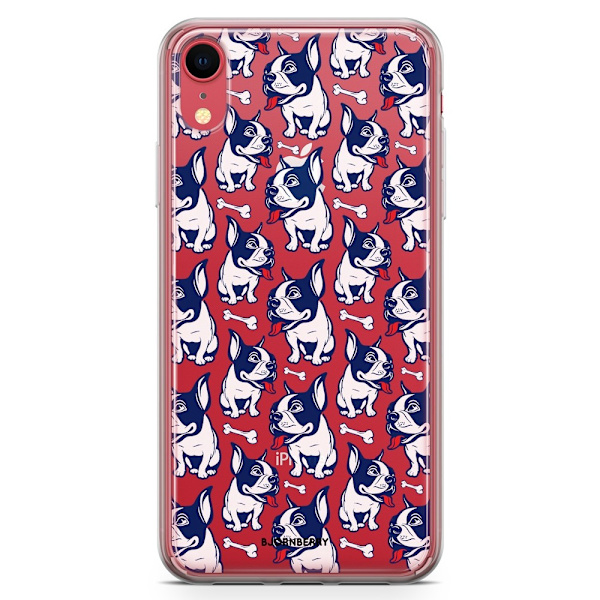 Bjornberry Hybrid Skal iPhone XR  - Fransk Bulldog