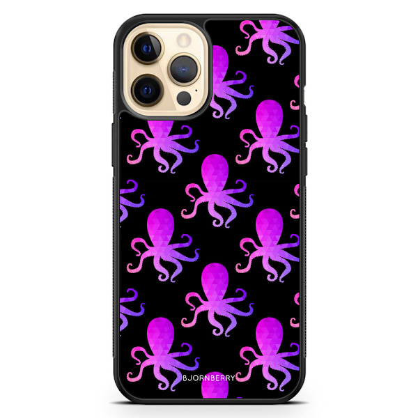 Bjornberry Hårdskal iPhone 12 Pro Max - Bläckfisk Mönster