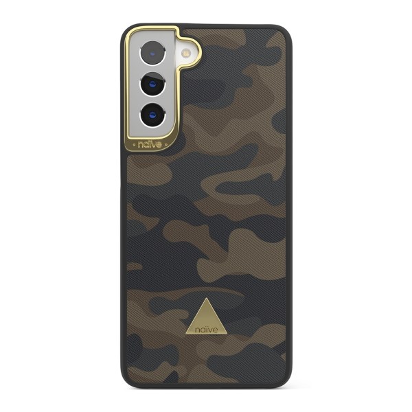 Naive Samsung Galaxy S21 Plus Skal - Camouflage