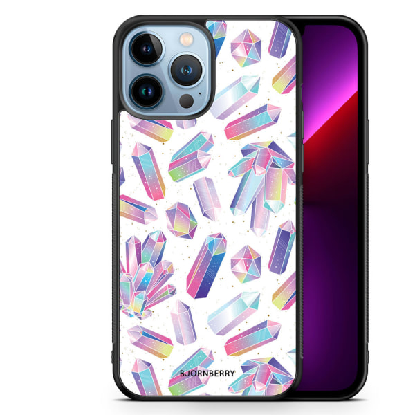 Bjornberry Skal iPhone 13 Pro Max - Kristaller Regnbåge