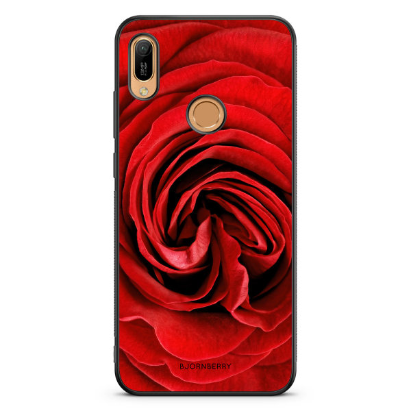 Bjornberry Skal Huawei Y6 2019 - Röd Ros