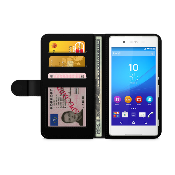 Bjornberry Plånboksfodral Sony Xperia Z3+ - Höstlöv
