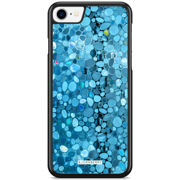 Bjornberry Skal iPhone 7 - Stained Glass Blå