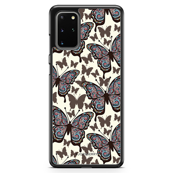 Bjornberry Skal Samsung Galaxy S20 Plus - Färgglada Fjärilar