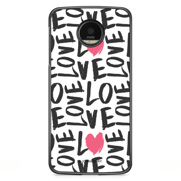 Bjornberry Skal Motorola Moto G5S Plus - Love Love Love