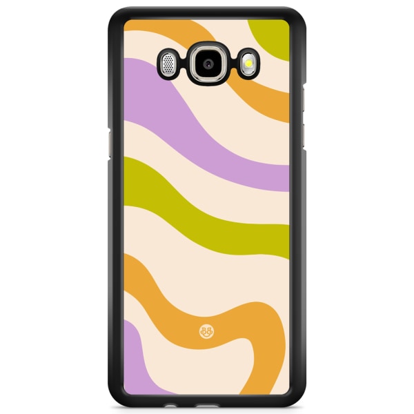 Bjornberry Skal Samsung Galaxy J5 (2015) - Grön/orange 70-tal