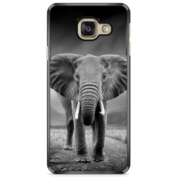 Bjornberry Skal Samsung Galaxy A3 7 (2017)- Svart/Vit Elefant