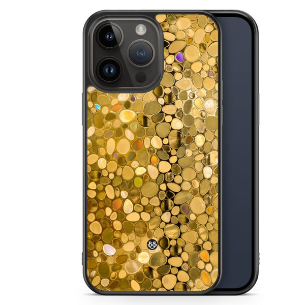 Bjornberry Skal iPhone 14 Pro Max - Stained Glass Guld