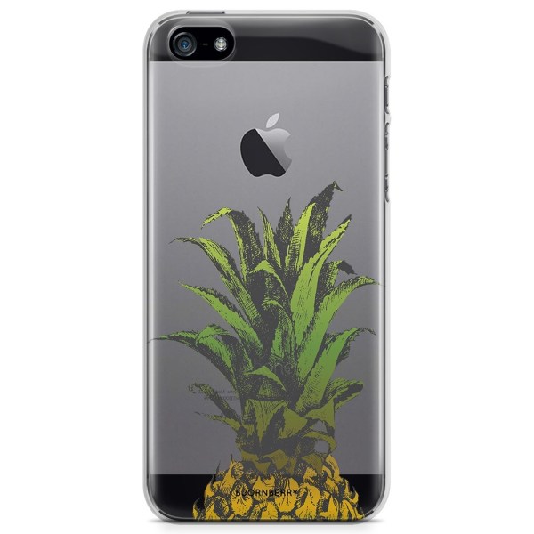 Bjornberry iPhone 5/5S/SE TPU Skal - Ananas