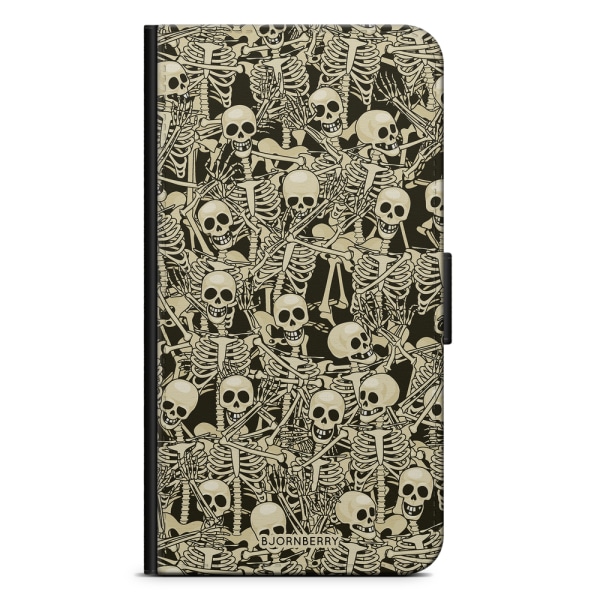 Bjornberry Plånboksfodral iPhone XR - Skelett