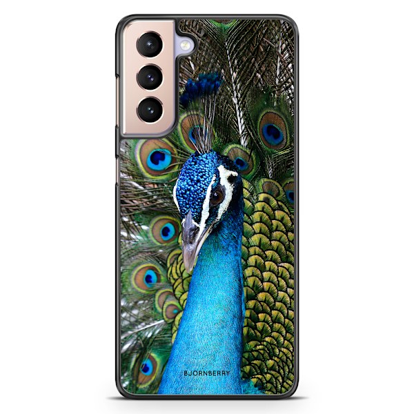 Bjornberry Skal Samsung Galaxy S21 - Påfågel