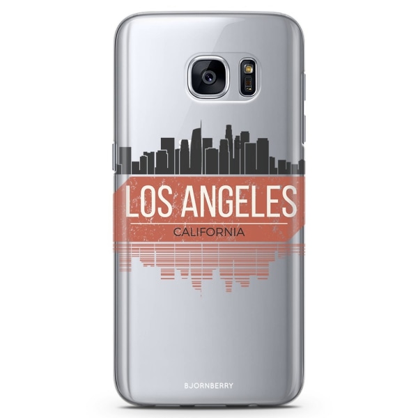 Bjornberry Samsung Galaxy S7 Edge TPU Skal -Los Angeles