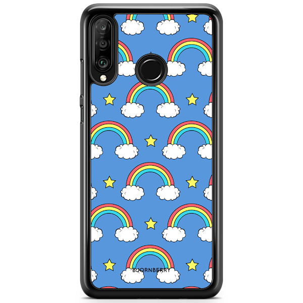 Bjornberry Hårdskal Huawei P30 Lite - Regnbågar