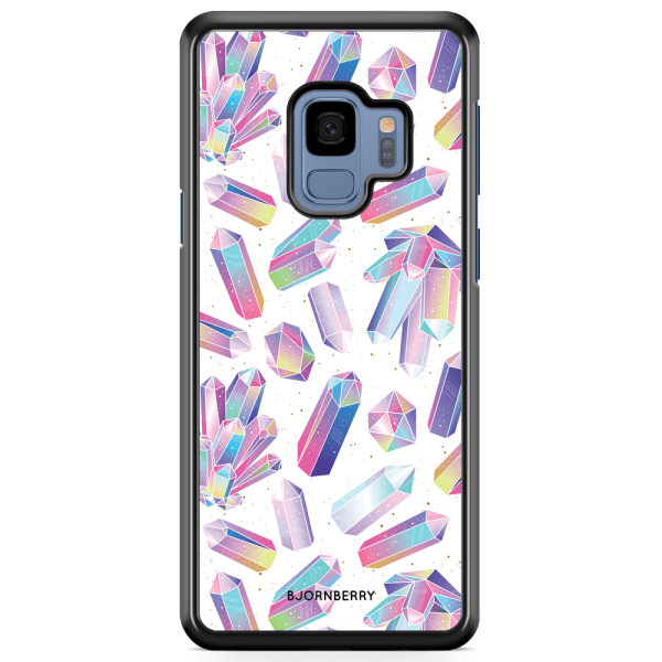 Bjornberry Skal Samsung Galaxy A8 (2018) - Kristaller Regnbåge