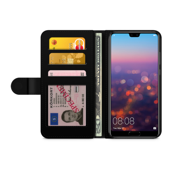 Bjornberry Fodral Huawei P20 Pro - Afrika Vit