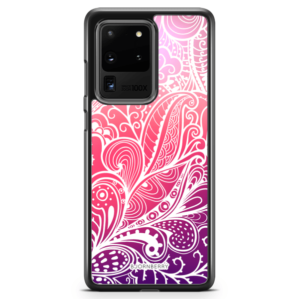 Bjornberry Skal Samsung Galaxy S20 Ultra - Färgglada Blommor