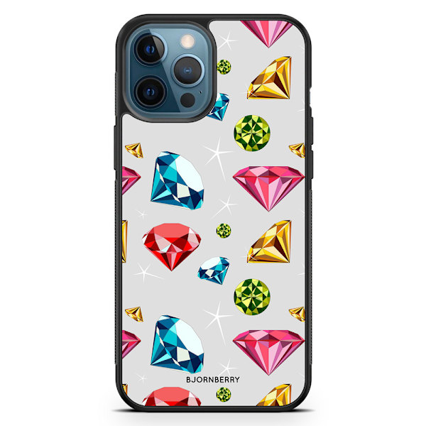 Bjornberry Hårdskal iPhone 12 Pro - Diamanter
