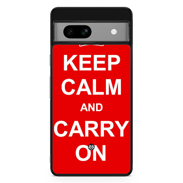 Bjornberry Google Pixel 7a Skal - Keep calm carry on