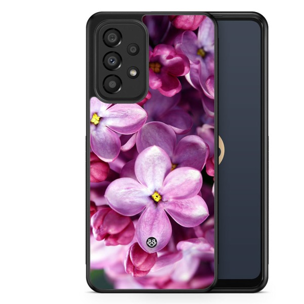 Bjornberry Skal Samsung Galaxy A33 5G -Lila Vårblommor