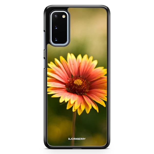 Bjornberry Skal Samsung Galaxy S20 - Gul Blomma