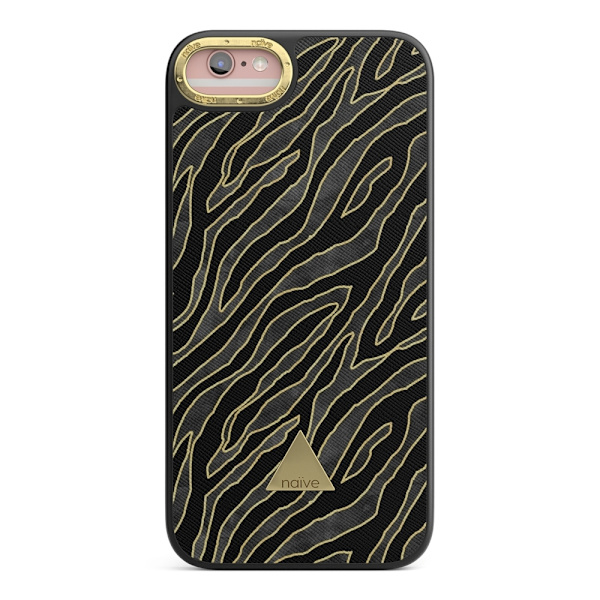 Naive iPhone 6/6s Skal - Golden Zebra