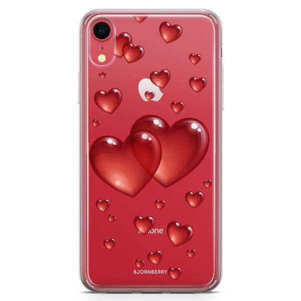 Bjornberry Hybrid Skal iPhone XR  - Hjärtan
