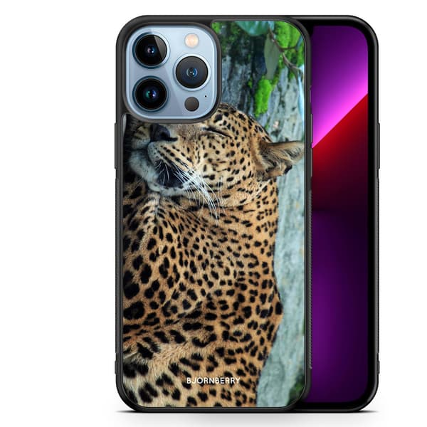 Bjornberry Skal iPhone 13 Pro Max - Sovande Leopard