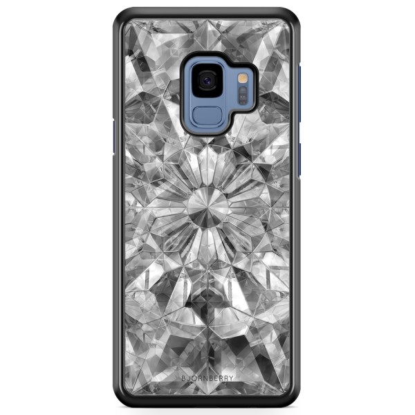 Bjornberry Skal Samsung Galaxy A8 (2018) - Grå Kristaller