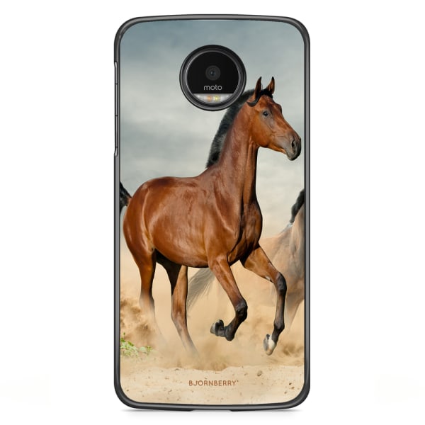 Bjornberry Skal Motorola Moto G5S Plus - Häst Stegrar