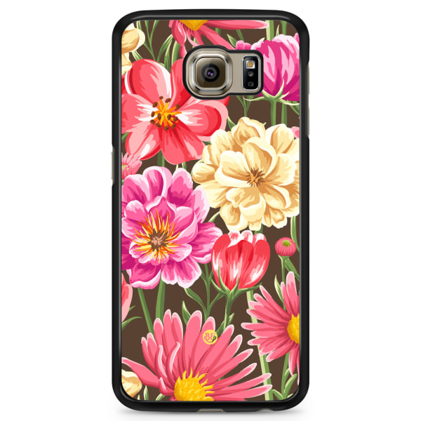 Bjornberry Skal Samsung Galaxy S6 Edge+ - Sömlösa Blommor