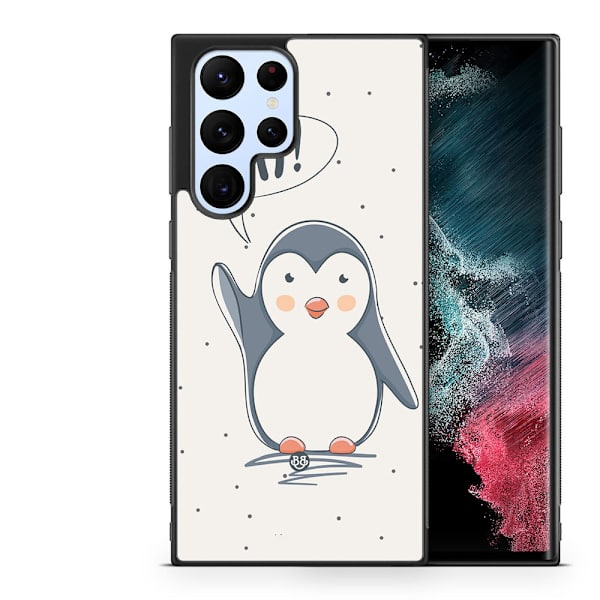Bjornberry Skal Samsung Galaxy S23 Ultra -Söt Pingvin