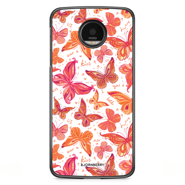 Bjornberry Skal Motorola Moto G5S Plus - Fjärilar