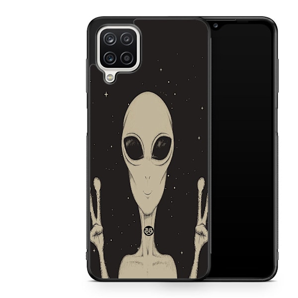 Bjornberry Skal Samsung Galaxy A12 -Peace Alien