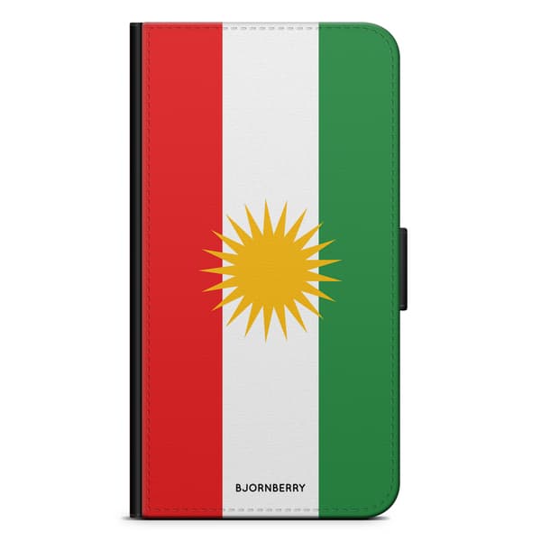 Bjornberry Plånboksfodral iPhone 8 Plus - Kurdistan