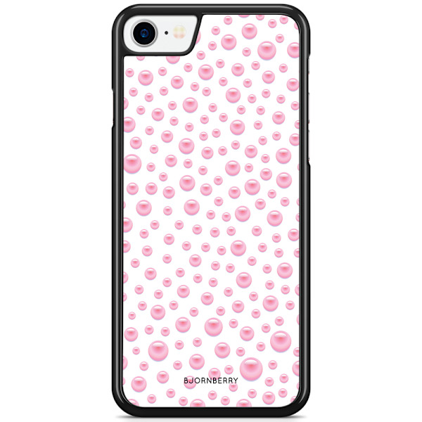 Bjornberry Skal iPhone SE (2020) - Rosa Pärlor