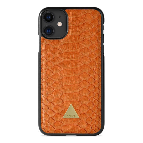 Naive iPhone 11 Skal - Orange Snake