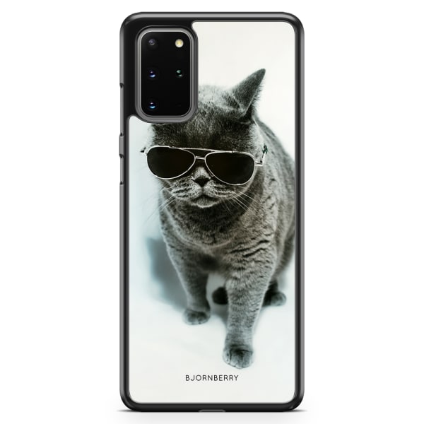 Bjornberry Skal Samsung Galaxy S20 Plus - Katt Glasögon