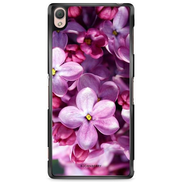 Bjornberry Skal Sony Xperia Z3 - Lila Vårblommor