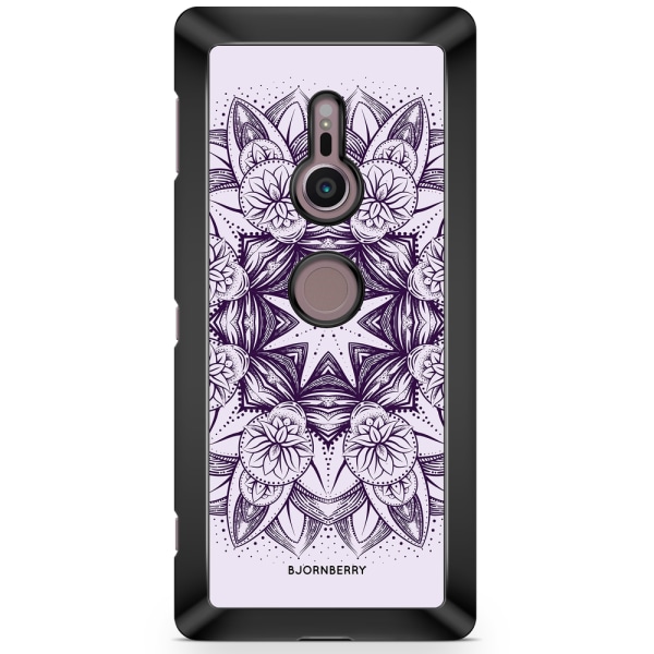 Bjornberry Sony Xperia XZ2 Skal - Lila Mandala