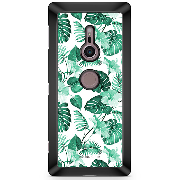 Bjornberry Sony Xperia XZ2 Skal - Blommor Turkos
