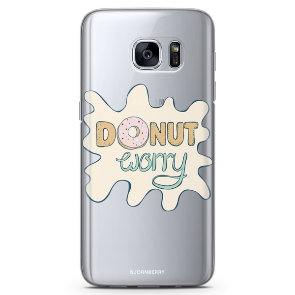 Bjornberry Samsung Galaxy S7 TPU Skal - Donut Worry