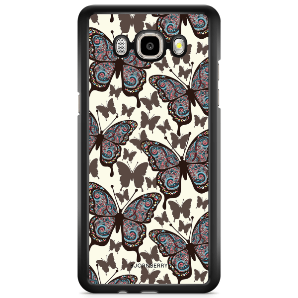 Bjornberry Skal Samsung Galaxy J3 (2016) - Färgglada Fjärilar