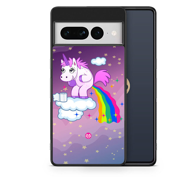 Bjornberry Skal Google Pixel 7 Pro - Bajsande Enhörning